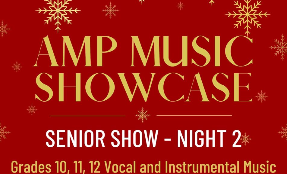 Grade 10, 11, 12 SENIOR Music Concert